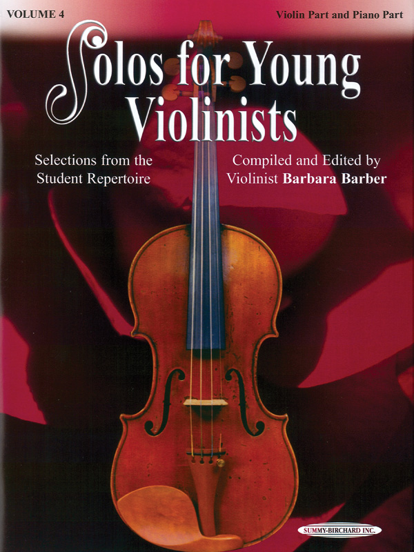 Barbara Barber: Solos for Young Violinists   Vol. 4: Violin: Instrumental Album
