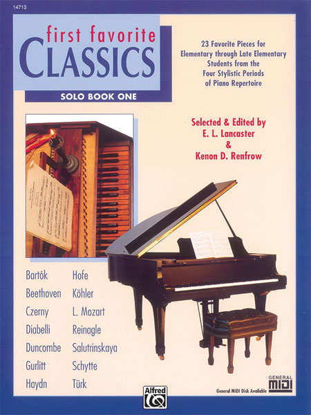 First Favorite Classics 1: Piano: Instrumental Album