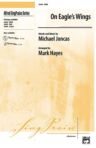 Sheet Music : Michael Joncas: On Eagle's Wings: SATB: Vocal Score ...