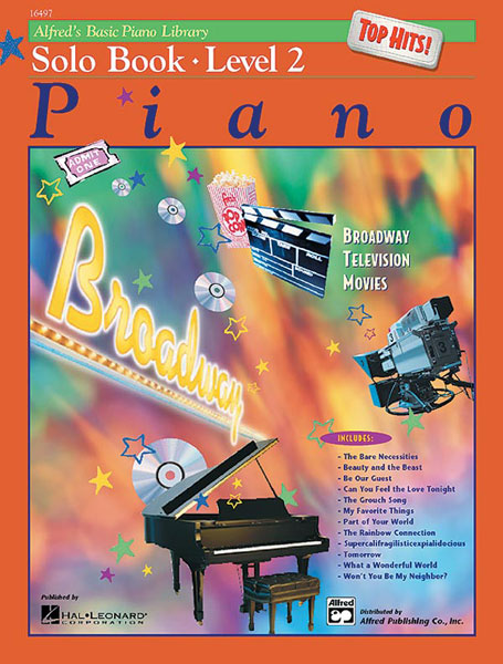 Alfred's Basic Piano Library Top Hits Solo Book 2: Piano: Instrumental Album