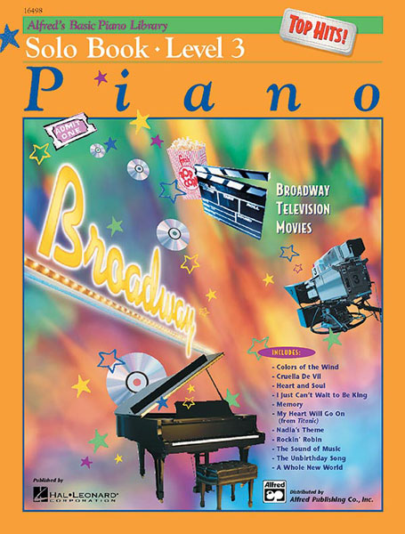 Alfred's Basic Piano Library Top Hits Solo Book 3: Piano: Instrumental Album