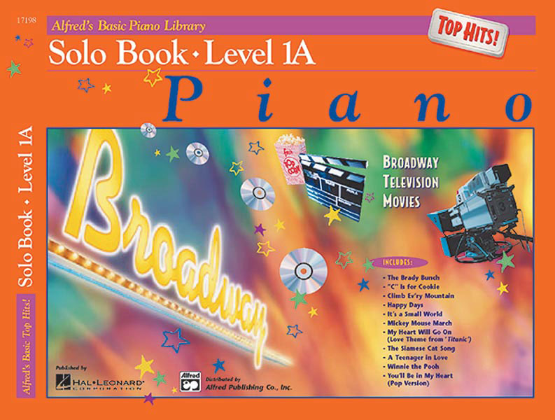 Alfred's Basic Piano Library Top Hits Solo Book 1A: Piano: Instrumental Album