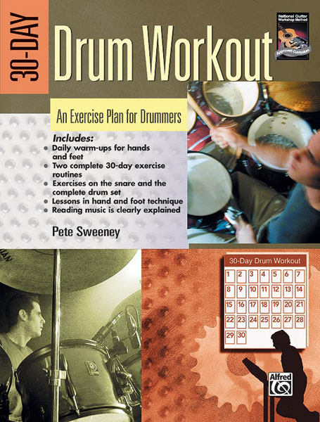 Pete Sweeney: 30-Day Drum Workout: Drum Kit: Instrumental Tutor