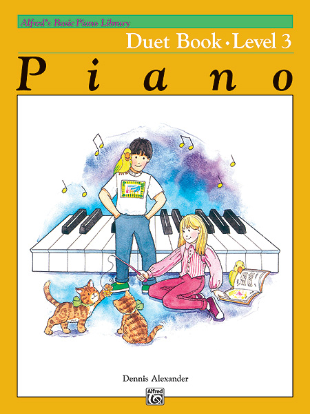 Dennis Alexander: Alfred's Basic Piano Library Duet 3: Piano: Instrumental Album