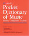 Sandy Feldstein: Alfred's Pocket Dictionary of Music: Theory