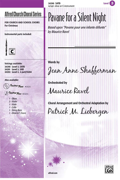 Pavane For A Silent Night: SATB: Vocal Score