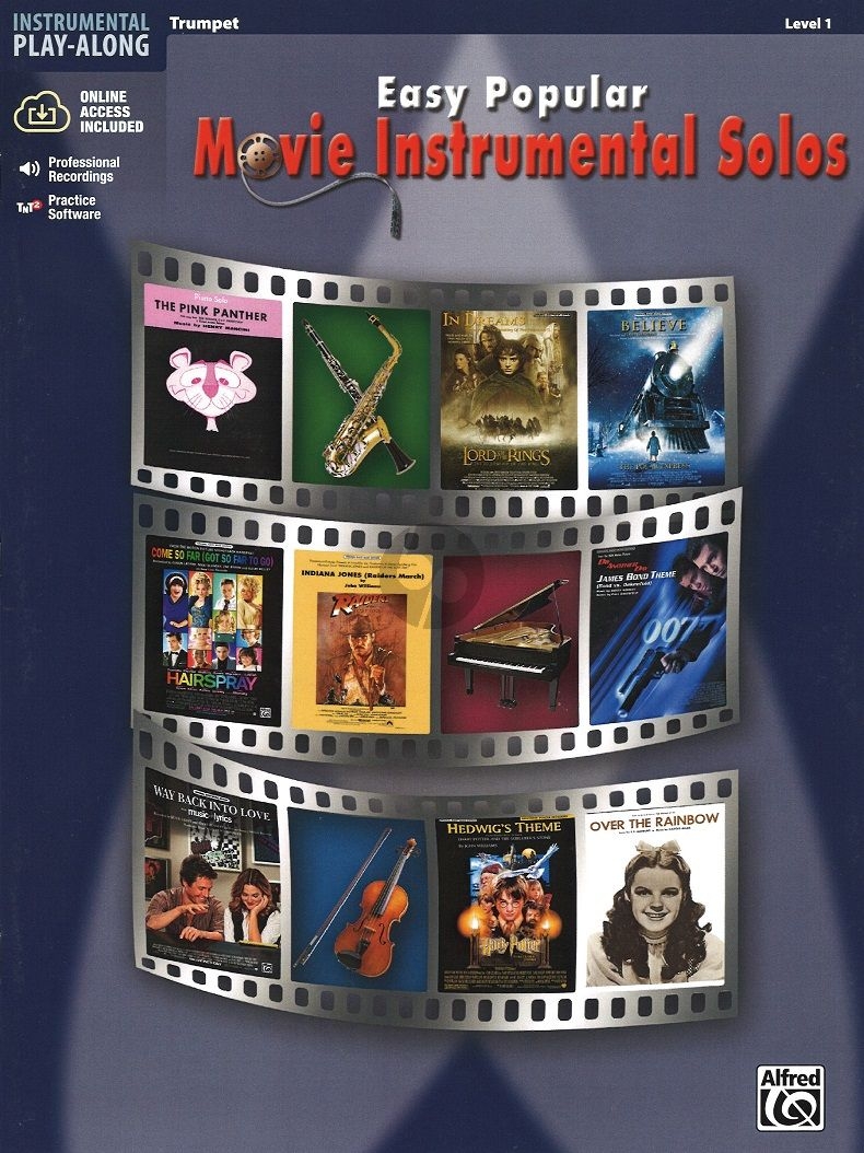 Easy Popular Movie Instrumental Solos: Trumpet: Mixed Songbook