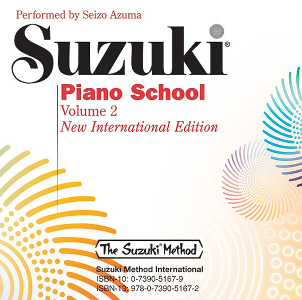 Suzuki Piano School New Int. Edition CD  Volume 2: Piano: Instrumental Album