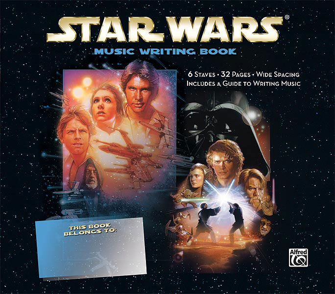 Star Wars Writing Book: Manuscript