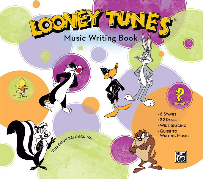 Looney Tunes Music Writing Book: Manuscript