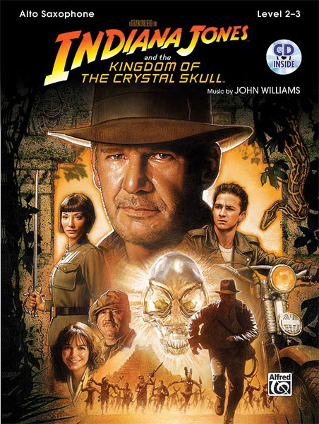John Williams: Indiana Jones and The Kingdom Of The Crystal Skull: Saxophone: