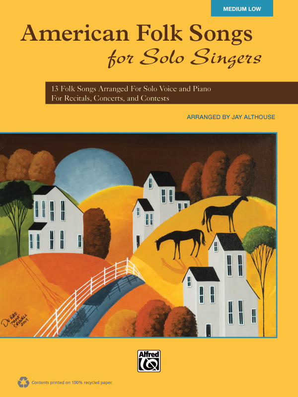American Folk Songs for Solo Singers: Vocal: Vocal Album
