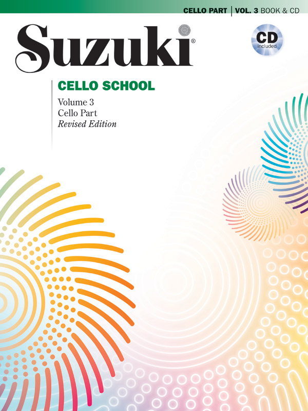 Shinichi Suzuki: Suzuki Cello School 3 (Revised): Cello: Instrumental Tutor