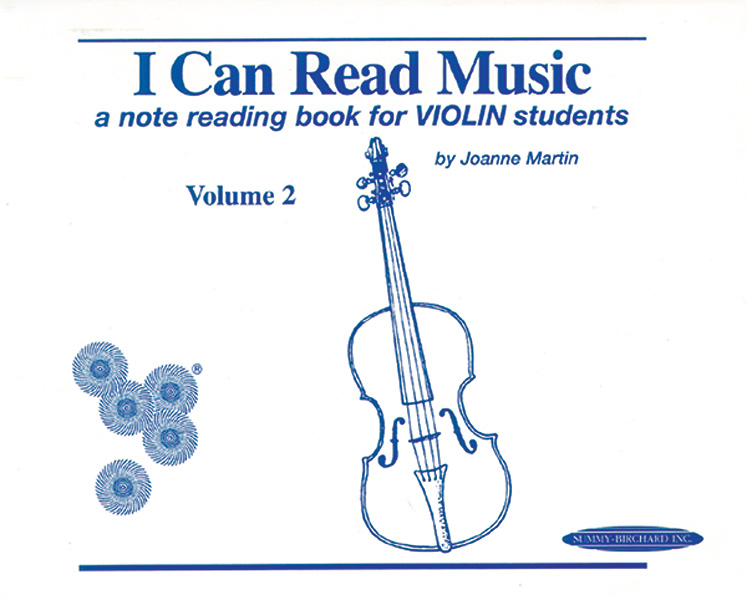 Joanne Martin: I Can Read Music  Volume 2: Violin: Instrumental Tutor