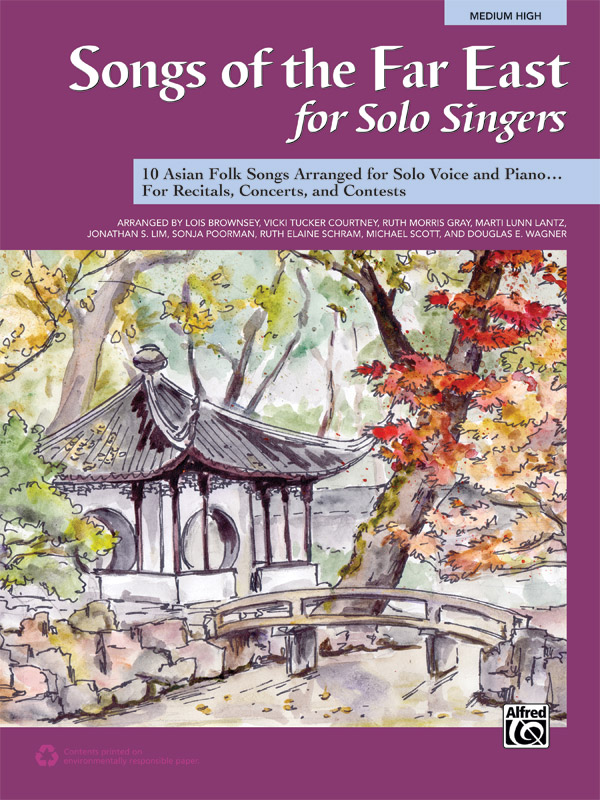 Far East Songs For Solo Singer High Book: High Voice: Mixed Songbook