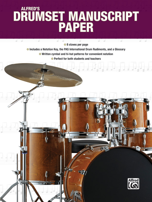 Dave Black: Alfreds Drum Manuscript Paper: Manuscript