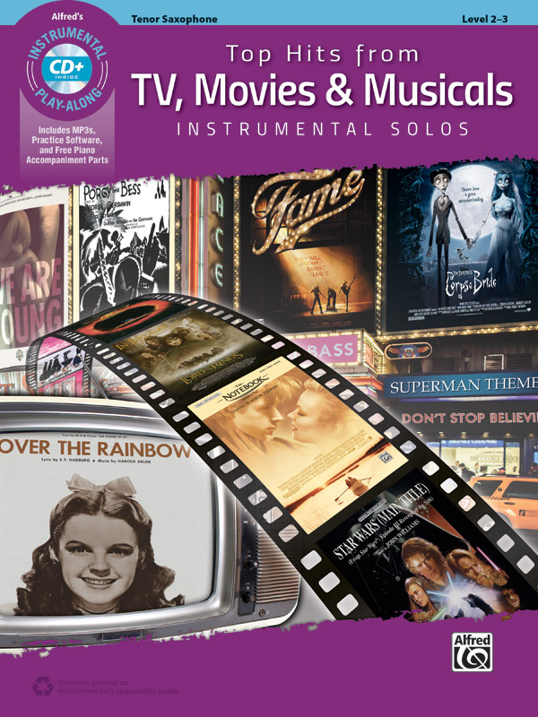 Top Hits from TV  Movies & Musicals: Tenor Saxophone: Instrumental Album