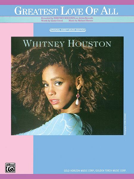 Whitney Houston: The Greatest Love of All: Piano  Vocal  Guitar: Single Sheet