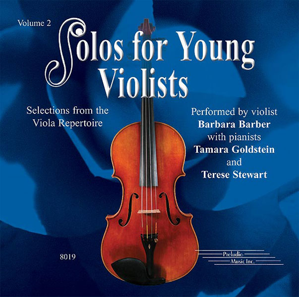 Solos for Young Violists CD  Volume 2: Viola: Backing Tracks