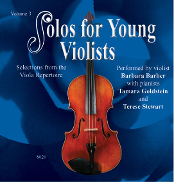 Solos for Young Violists CD  Volume 3: Viola: Recorded Performance
