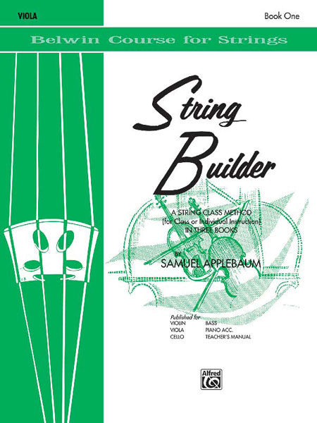 Samuel Applebaum: String Builder  Book I: Viola: Instrumental Tutor
