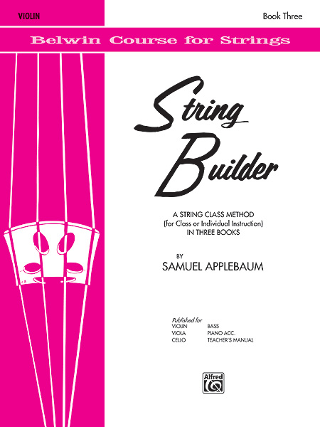 Samuel Applebaum: StringBuilder 3: Violin: Instrumental Tutor