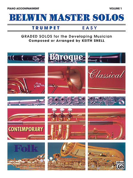 Belwin Master Solos  Volume 1 (Trumpet): Trumpet: Instrumental Album