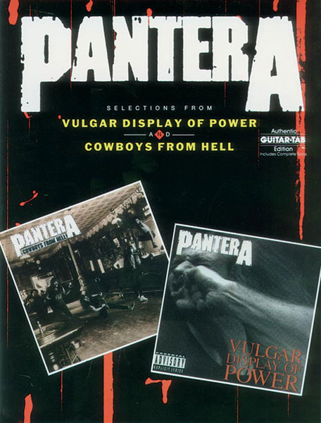 Pantera: Vulgar Display Of Power &: Artist Songbook