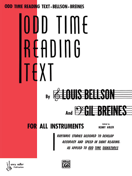 Louis Bellson Gil Breines: Odd Time Reading Text: Snare Drum: Instrumental Tutor