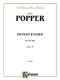 David Popper: Fifteen Etudes for Cello  op. 76: Cello: Study