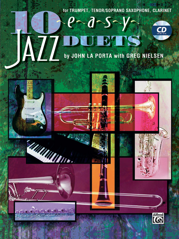 John La Porta: 10 Easy Jazz Duets - Bb Instr: B-Flat Instrument: Instrumental