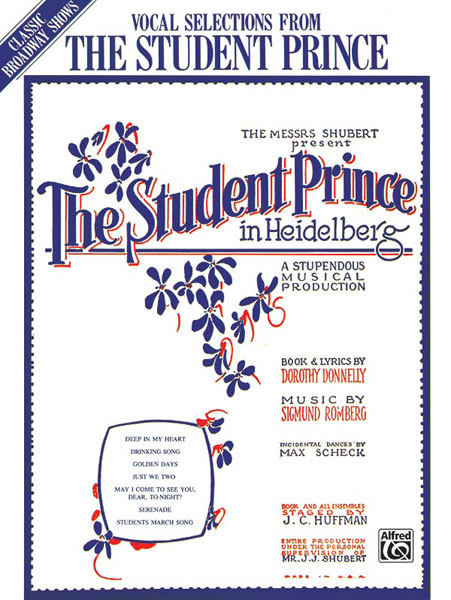 Student Prince (vocal selections): Voice & Piano: Mixed Songbook