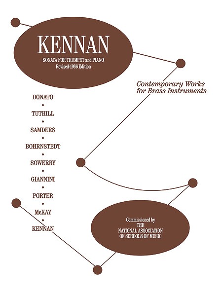 Kent Kennan: Sonata for Trumpet and Piano (Rev 1986 Edition): Trumpet: