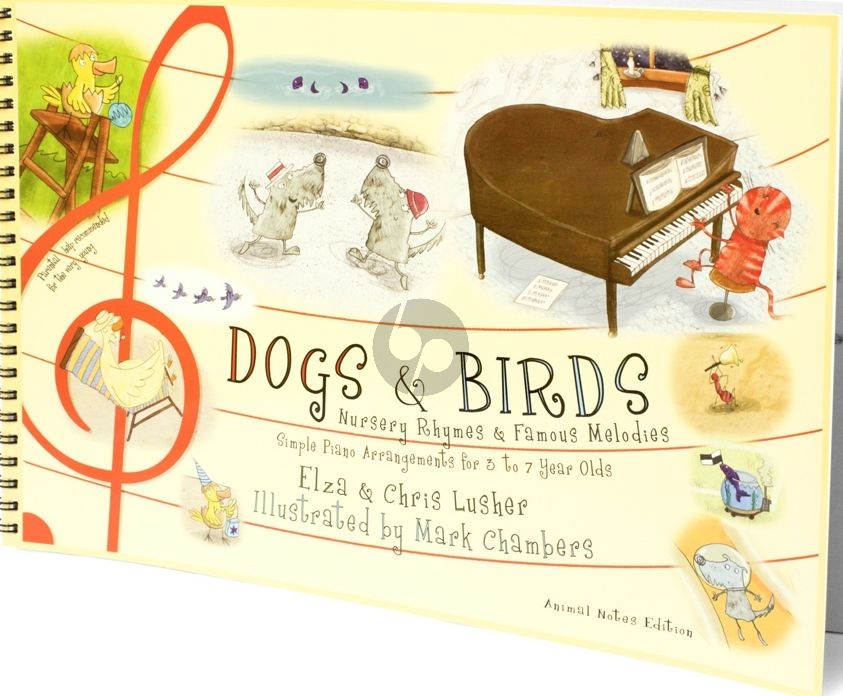 Eliza Lusher: Dogs and Birds Nursery Rhymes [Animal] Rev: Piano: Instrumental