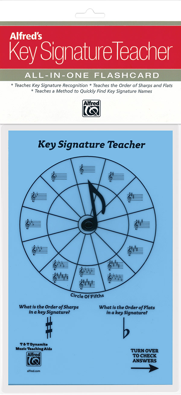 Alfred's Key Signature Teacher Blue: Teaching Resource