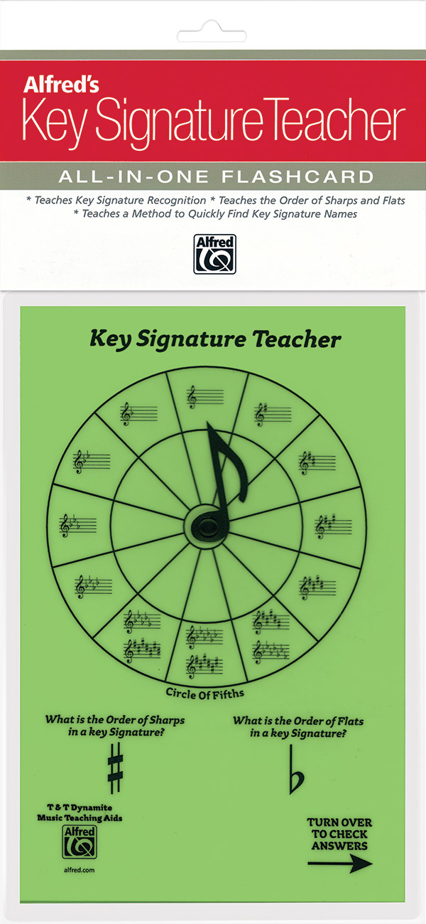 Alfred's Key Signature Teacher Green: Teaching Resource