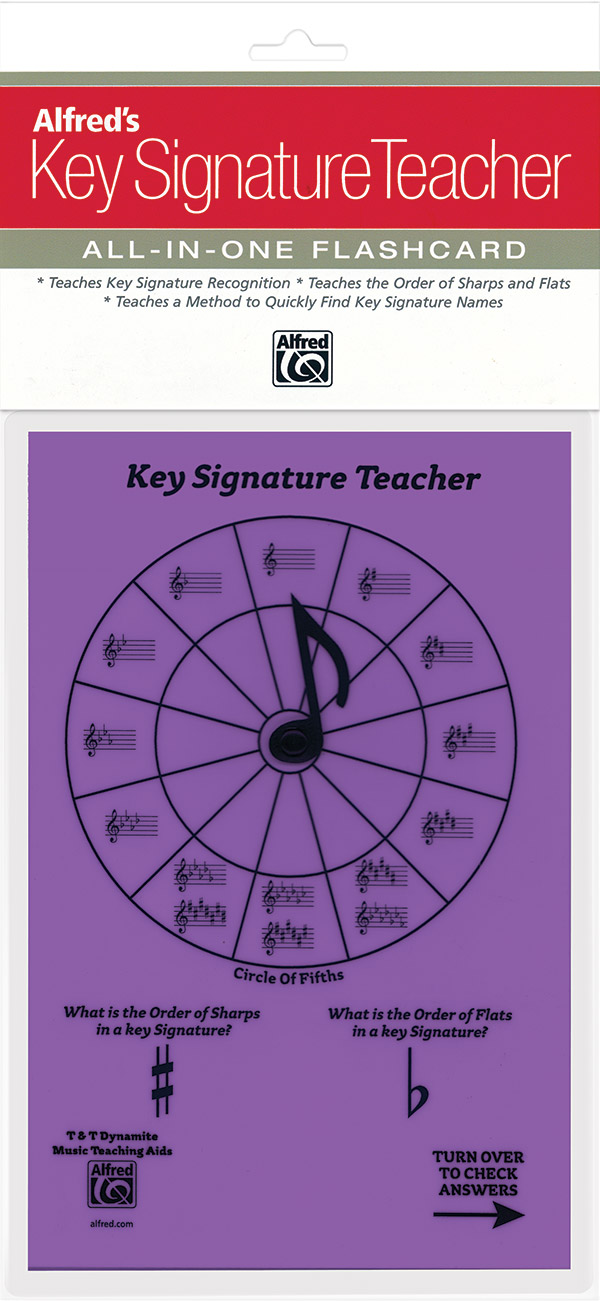 Alfred's Key Signature Teacher Purple: Teaching Resource