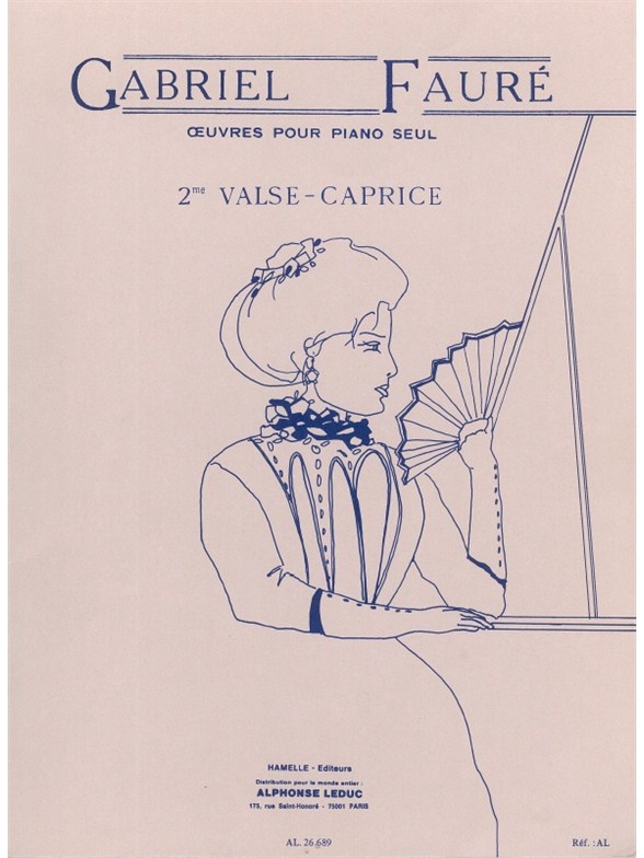 Gabriel Faur: Valse-Caprice No.2  Op.38: Piano: Score