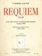 Gabriel Faur: Requiem Op.48: Baritone Voice: Study Score