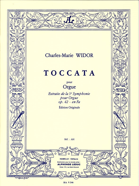 Charles-Marie Widor: Toccata-Extrait Symphonie N05: Organ: Instrumental Work