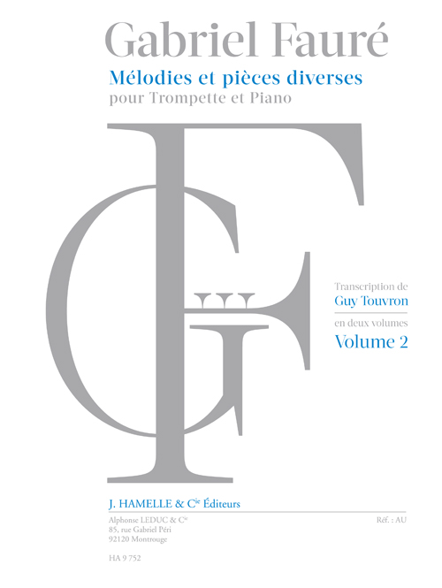 Gabriel Faur: Mlodies Et Pices Diverses Vol.2: Trumpet: Instrumental Album