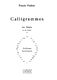 Francis Poulenc: Calligrammes  7 Mlodies: Medium Voice: Score