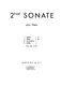 Darius Milhaud: Sonate No.2  Op.293: Piano: Score