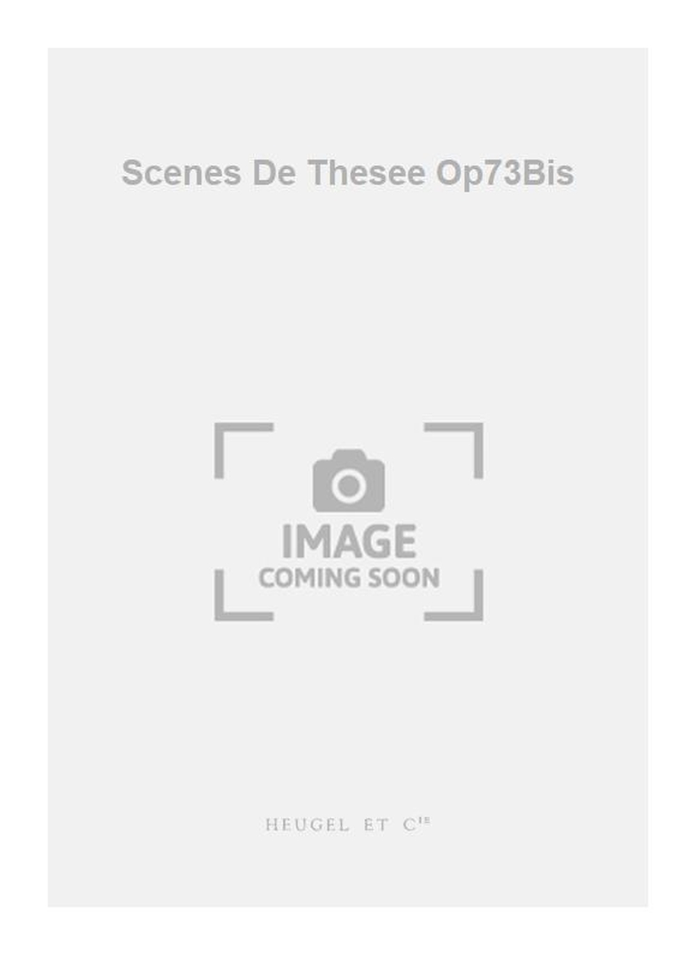 Marcel Mihalovici: Scenes De Thesee Op73Bis