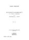 Darius Milhaud: Divertissement en 3 Parties Op.299b