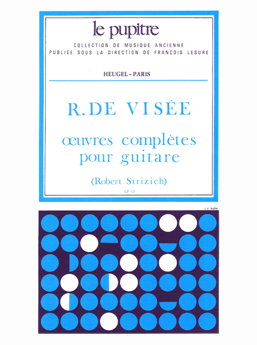 Robert de Vise: Oeuvres Compltes pour Guitare: Guitar: Instrumental Work