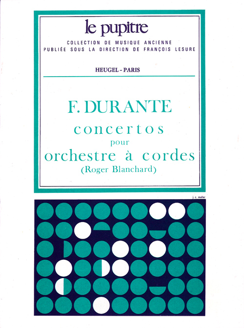 Durante: Concertos -Pour Orch.A Strings: Orchestra: Score