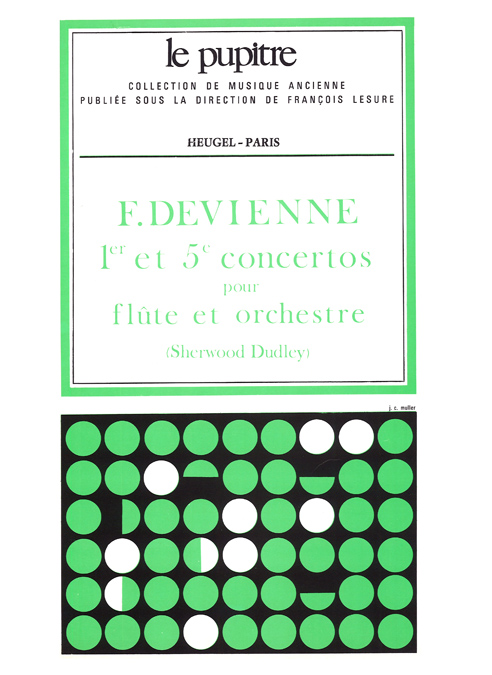 Devienne: Concertos n01  No 5: Flute: Score