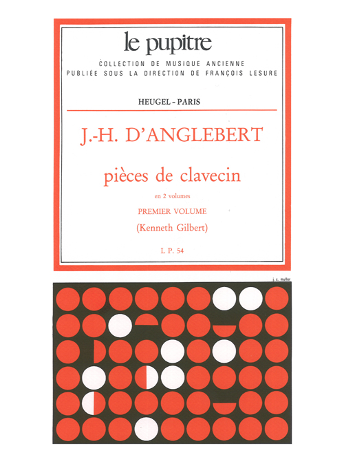 Jean-Henri D'Anglebert: Pieces for Harpsichord (Volume 1): Harpsichord: