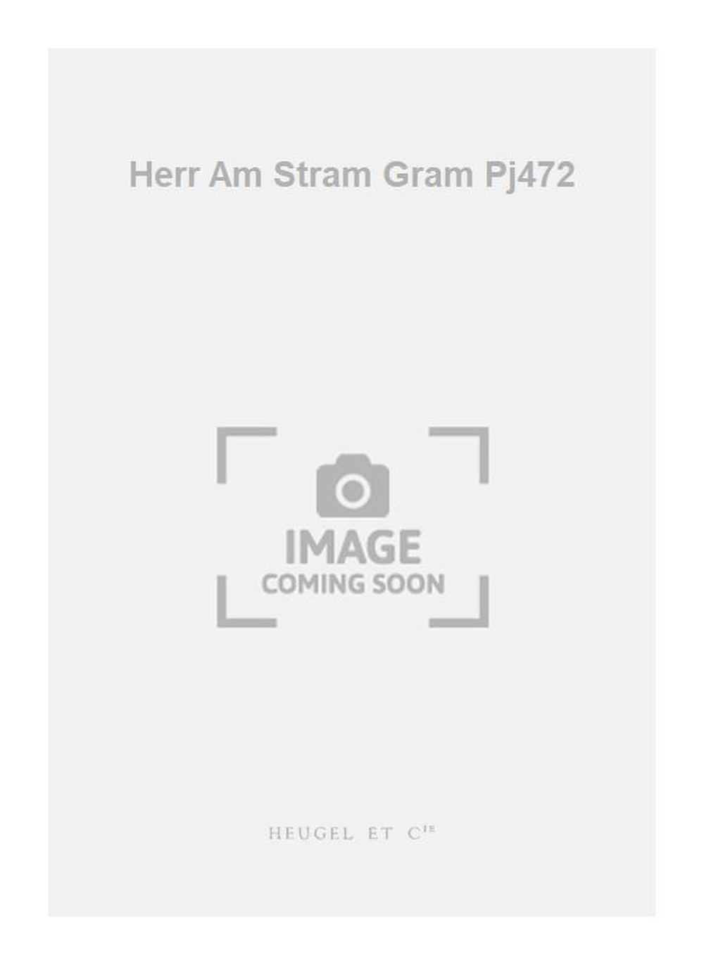 Herr Am Stram Gram Pj472